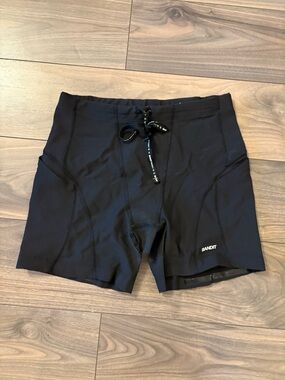 Bandit Men’s Black Athletic Shorts with Drawstring